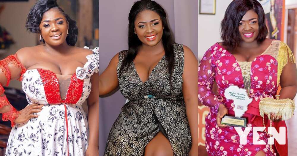 Tracey Boakye Advices Youth Not to Fall In Love With Foolish People; Her Dressing Causes Stir in Video