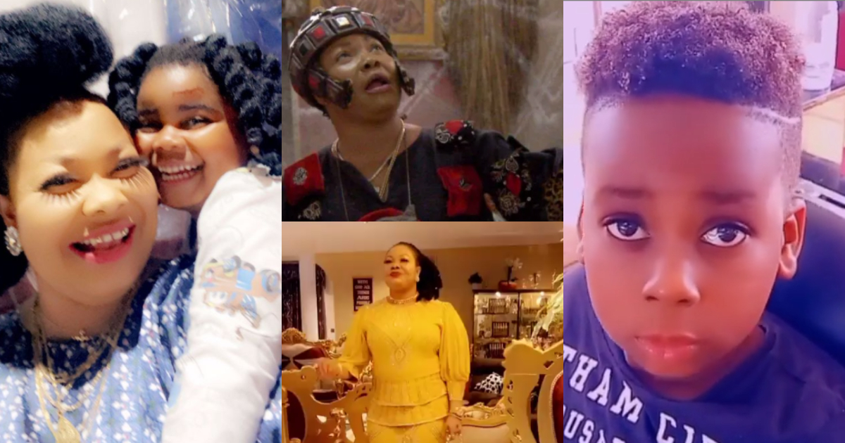 Nana Agradaa: Meet the beautiful children of Ghanaian fetish priestess in 4 videos