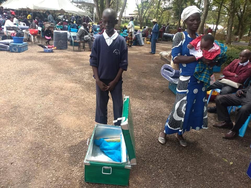 Lady luck smiles at needy form one student who reported to school with only 2 bars of soap