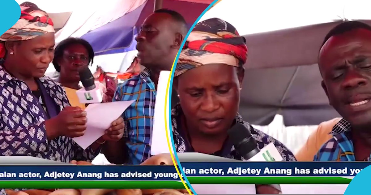 Dome market woman blasts Akrobeto in video as she struggled to read the news on The Real News
