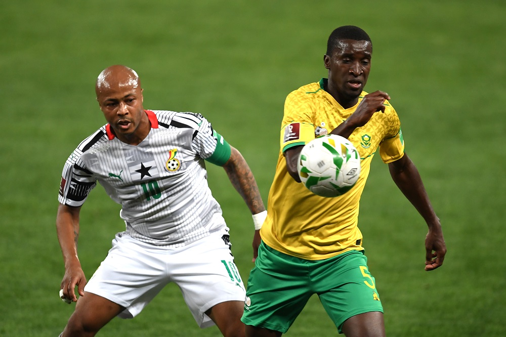 2022 World Cup qualifiers: South Africa score late to beat Ghana at the FNB Stadium