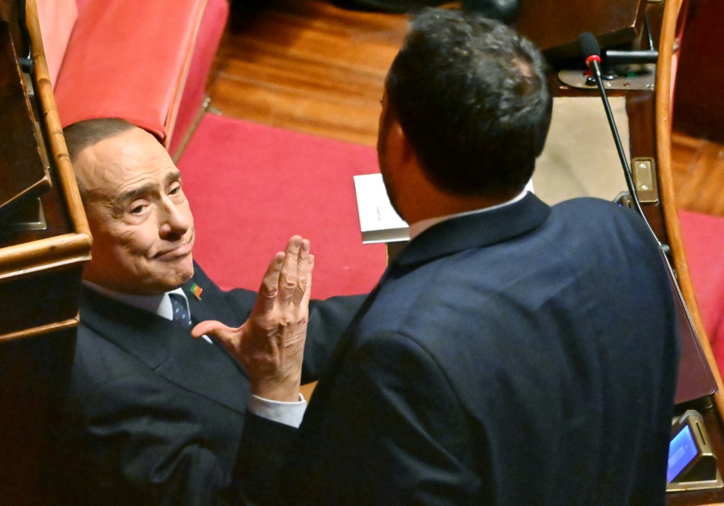 Former premier Silvio Berlusconi is founder of right-wing party Forza Italia