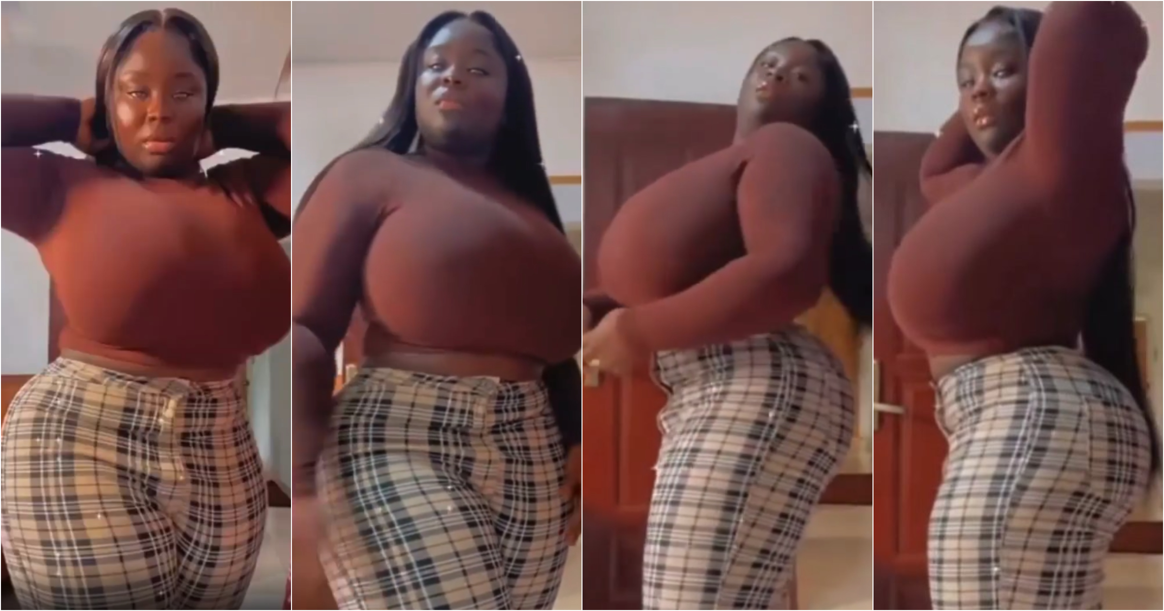 Thick is bae - Another 'dance video of Kumawood actress Maame Serwaa pops up; fans can't handle it