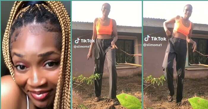 Lady visits parents' grave to tell them about her wedding