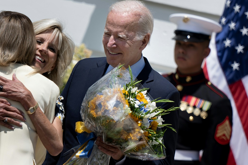 US President Joe Biden, seen welcoming Ukrainian First Lady Olena Zelenska to the White House, will hold a summit of African leaders in December 2022