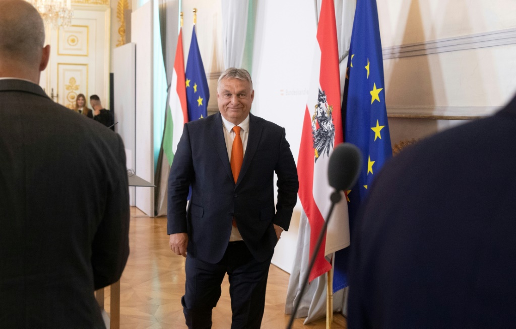 Orban sparked a storm of criticism after he warned against mixing with 'non-Europeans'