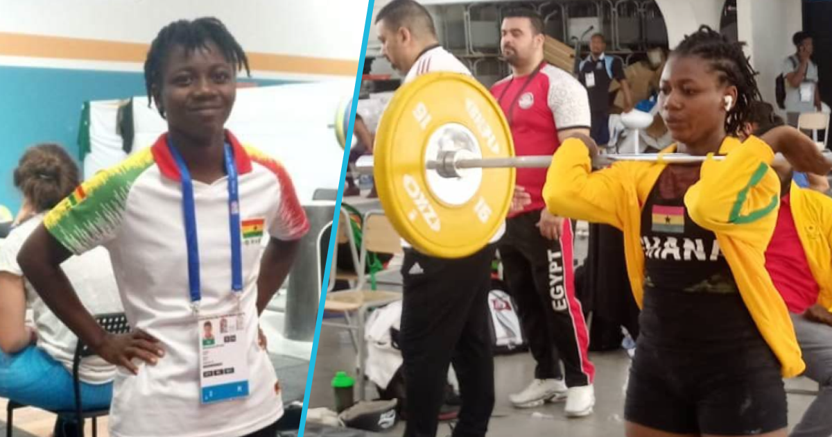 Winnifred Ntumi: Weightlifter Winnifred Ntumi wins first gold for Ghana at African Games