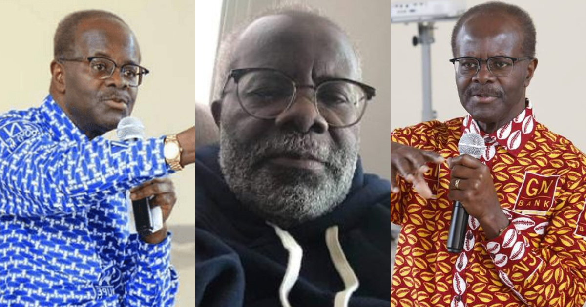Papa Kwesi Ndoum now looing bearded and grey