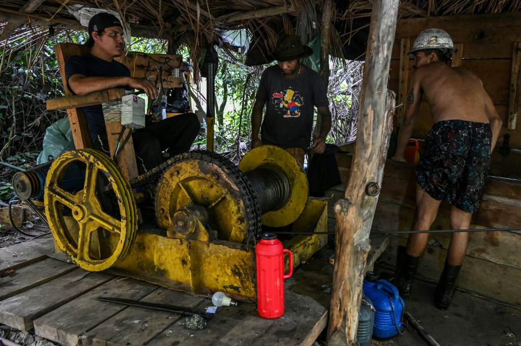 'Garimpeiros,' as illegal miners are known in Brazil, live and work on constant alert in case of a police raid
