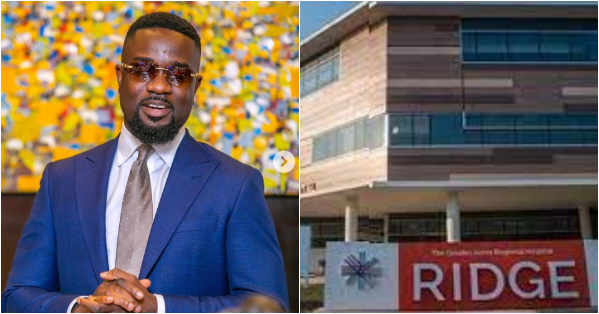Sarkodie pays GHc13k medical bills of baby detained at Ridge Hospital as emotional video of girl pops up