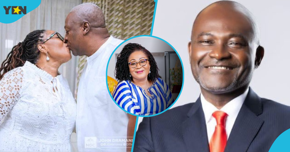 Lordina Allegedly Professed Love To Ken Agyapong Through John Mahama: "She Loves Me To Death"