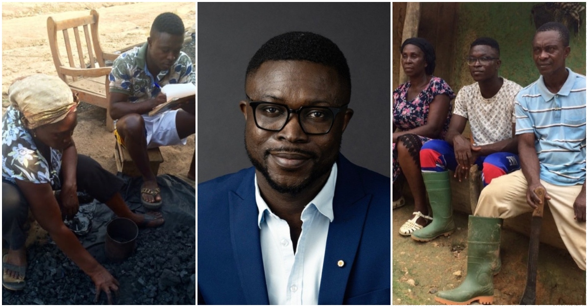 Shadrack Osei Frimpong, the son of a charcoal seller who is now at Yale University