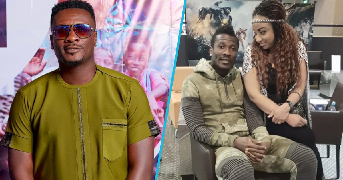 Photos of Asamoah Gyan and his x-wife Gifty.