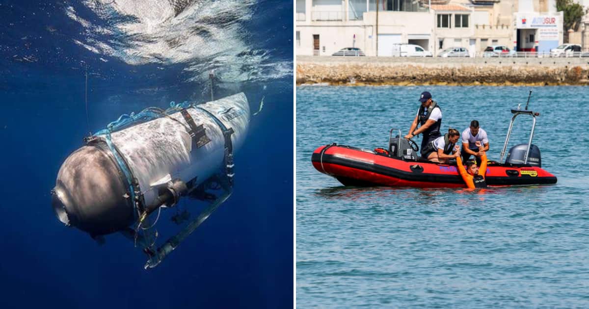 Rescuers are searching for the Titanic tourist submersible that went missing on Sunday