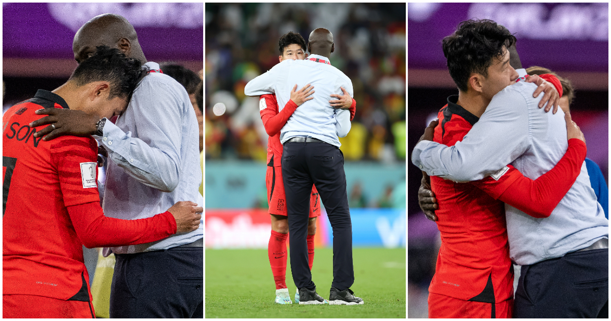 Ghana Vs South Korea: Video of Otto Addo consoling a crying Son Heung-min after a 2-3 defeat has warmed the hearts of many netizens