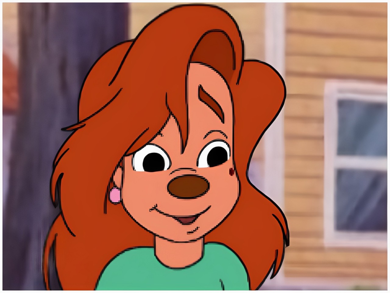 Roxanne from the animated film A Goofy Movie