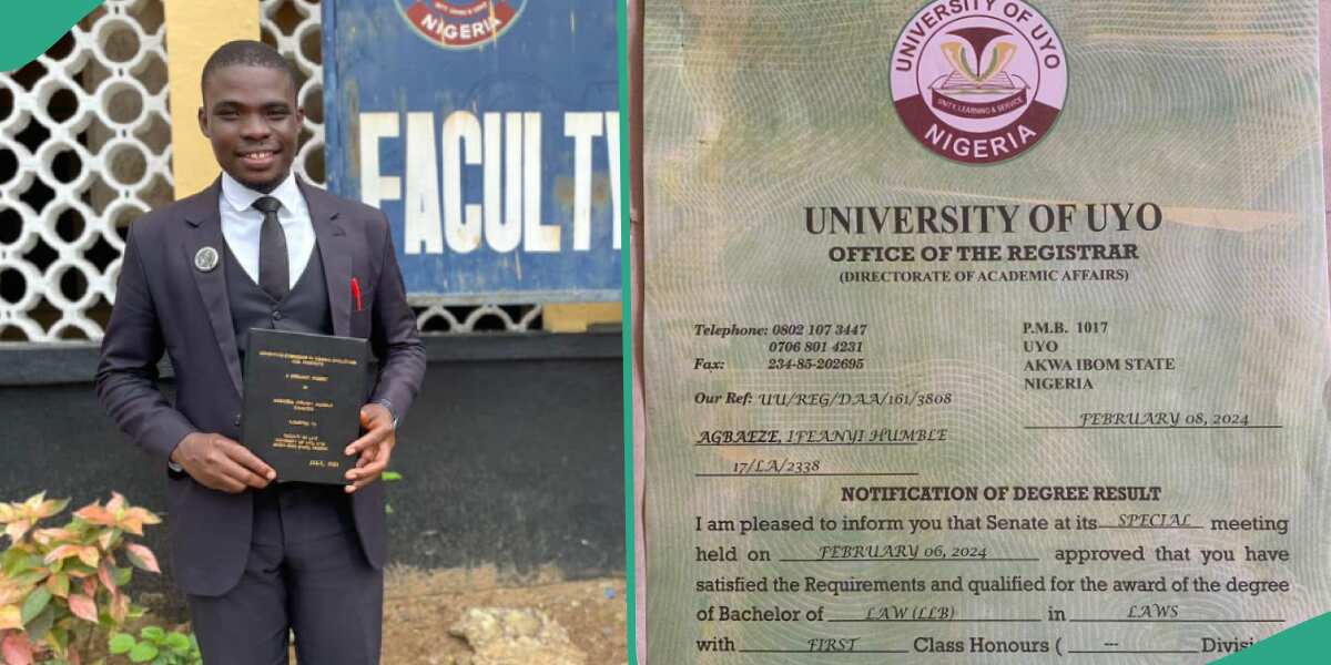 University of Uyo student breaks 38-year record, graduates with excellent result