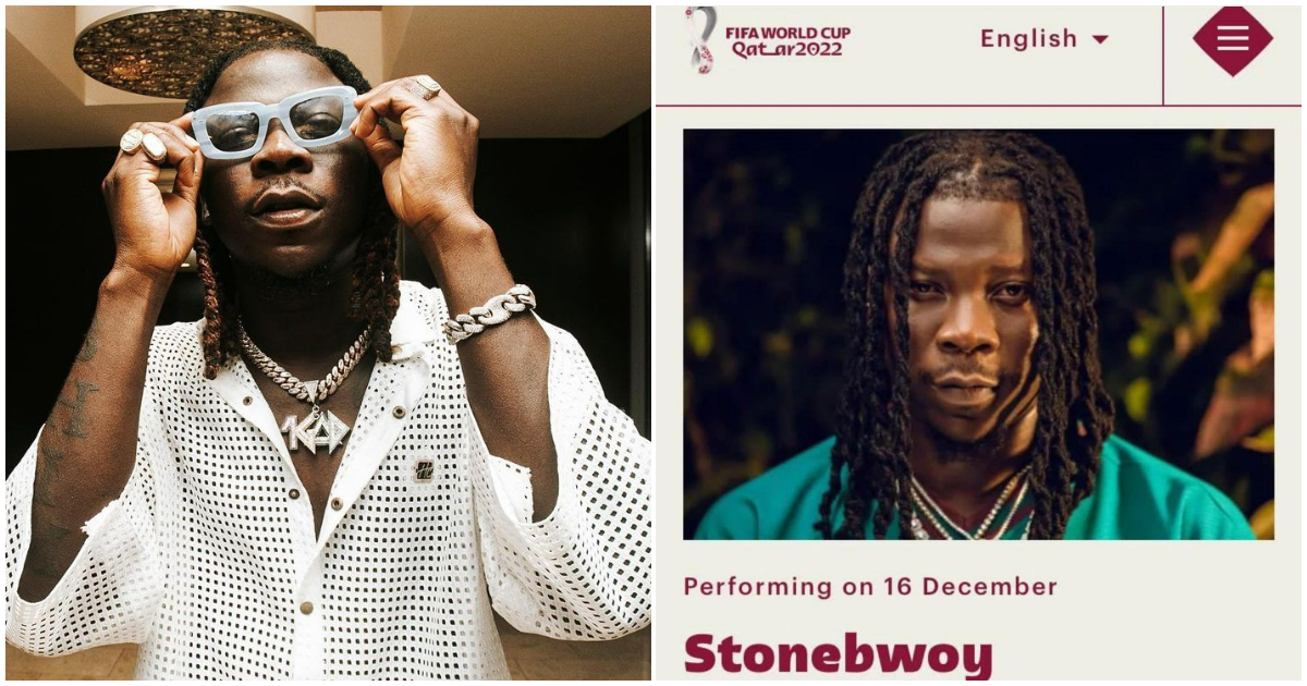 Stonebwoy set to perform at FIFA Fan Festival in Qatar, news excites many Ghanaians