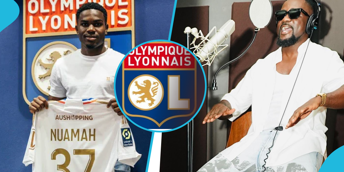Ernest Nuamah celebrates move to Lyon with Sarkodie's song Glory in video