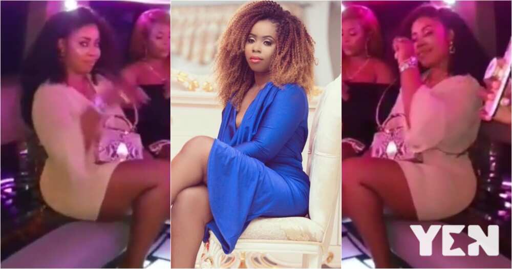 Afia Schwar shares video of NAM1's wife Rozy chilling Menzgold customers' money'