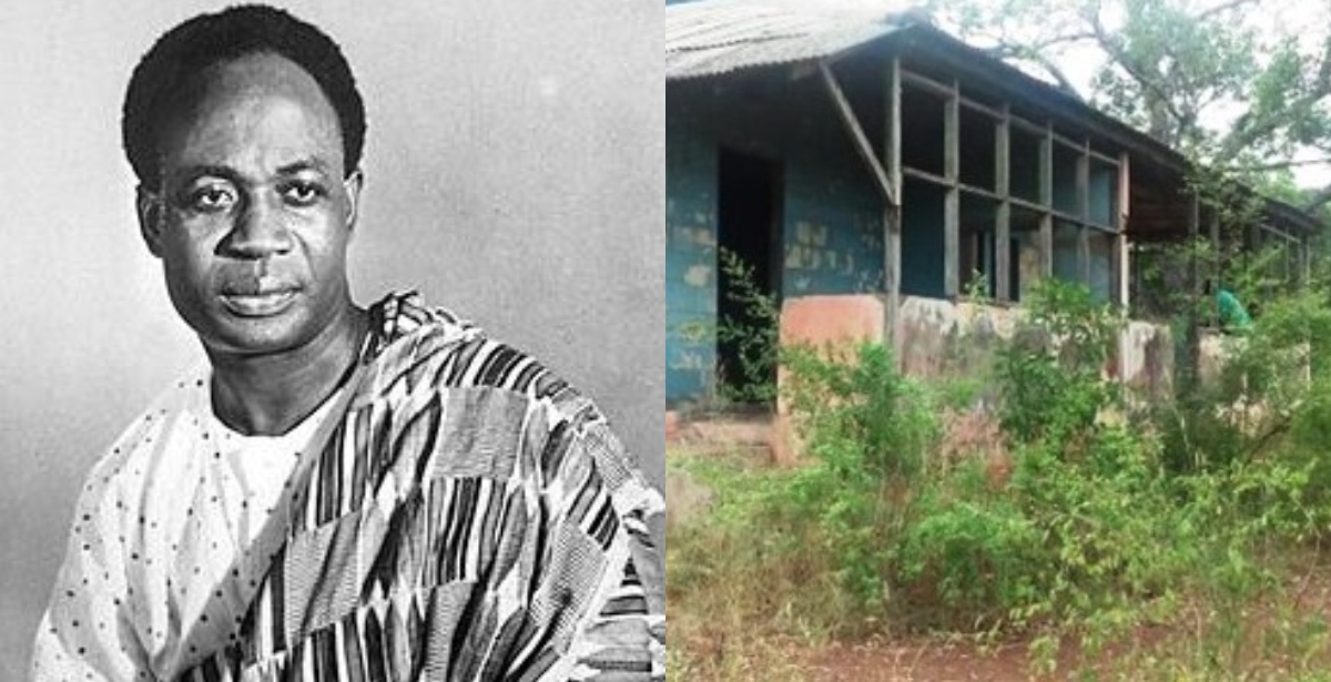 Hiding place of Dr Kwame Nkrumah left to rot instead of being a tourist site