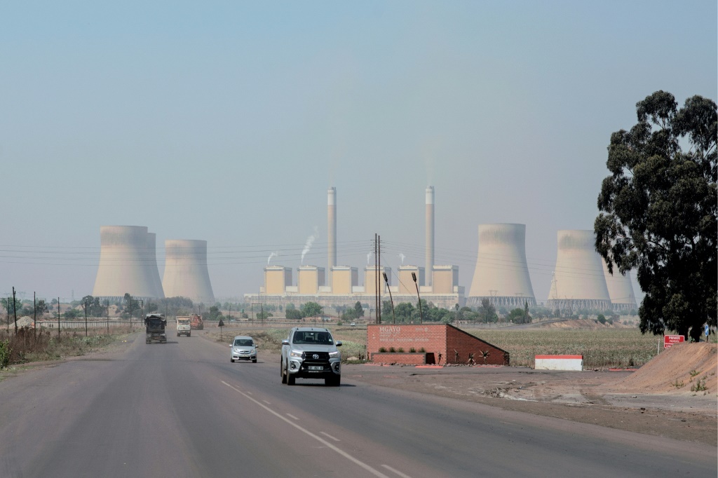 South Africa, one of the world's top 12 largest polluters, generates about 80 percent of its electricity through coal