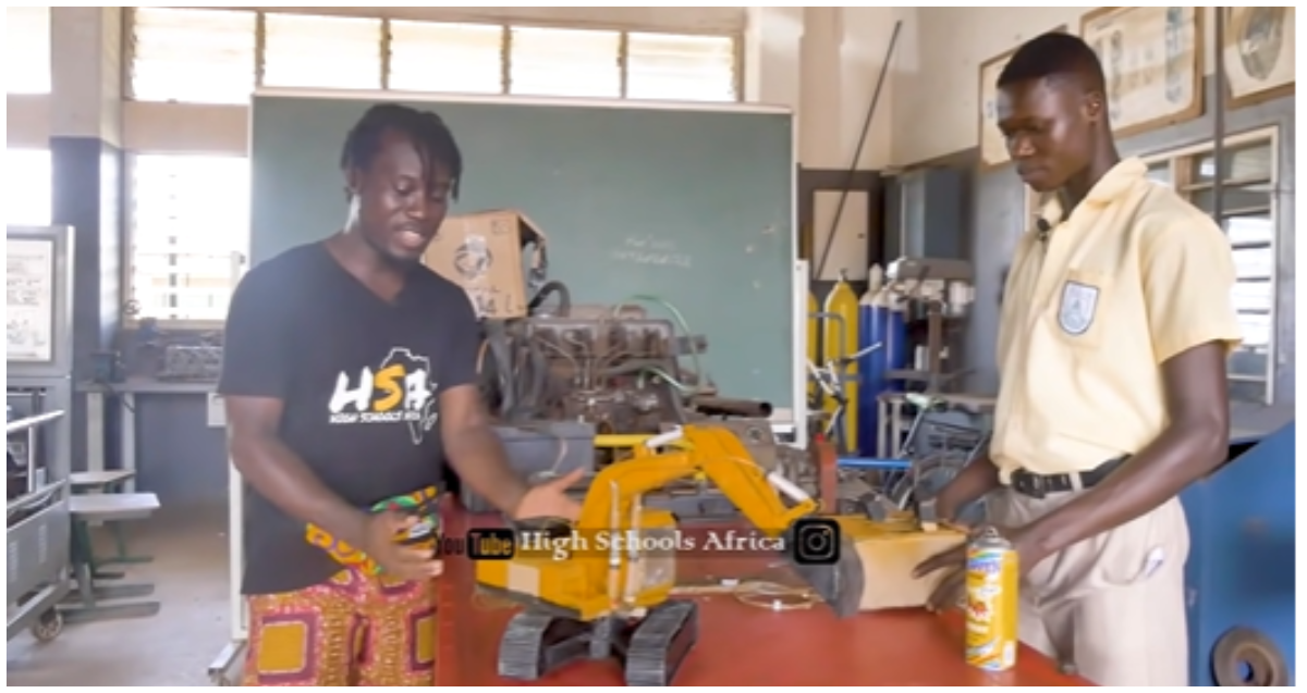 Brilliant Ghanaian secondary school students with great inventions