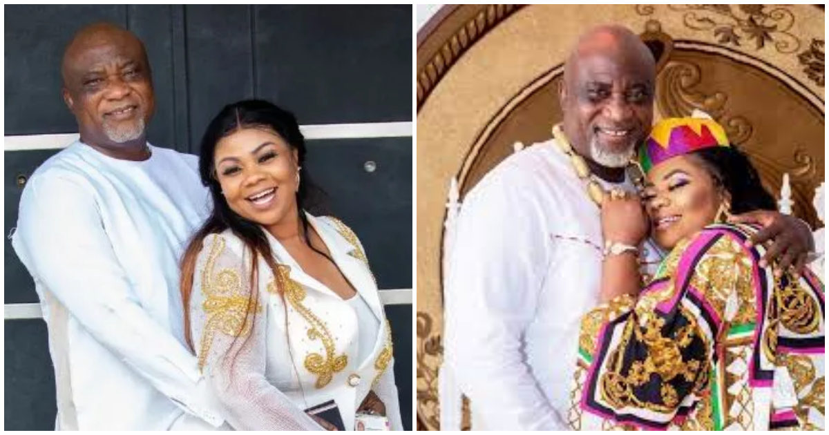 Empress Gifty and her husband Hopeson Adorye in photos