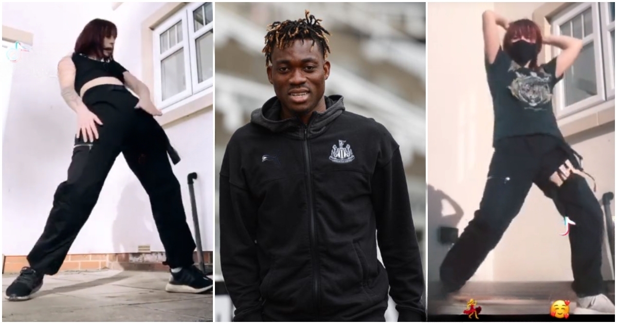 Christian Atsu: 2 times Black Stars player's wife shows off her super dance skills in adorable videos