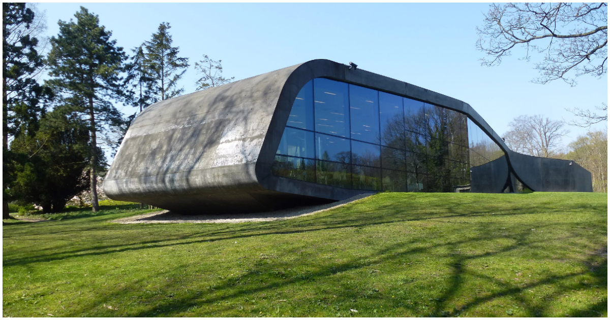 Ordrupgaard Museum designed by Zaha Hadid