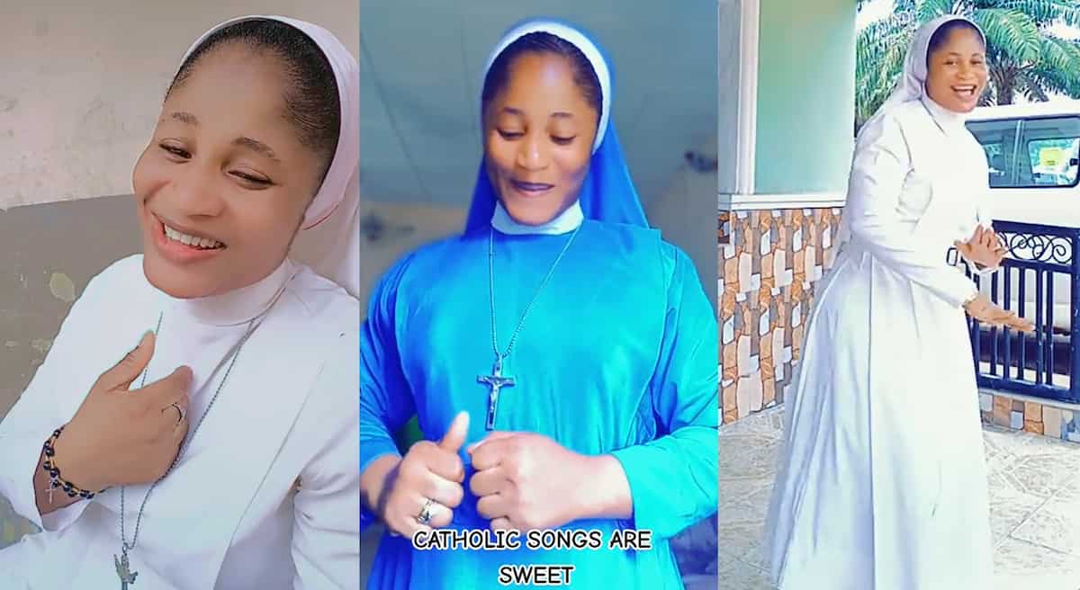 Photos of a reverend sister who is blessed with great voice.