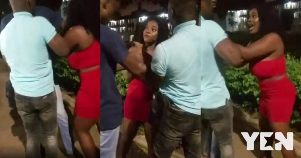 University of Ghana girl disgraces guy who owes her GHC1,800 for an iPhone (video)