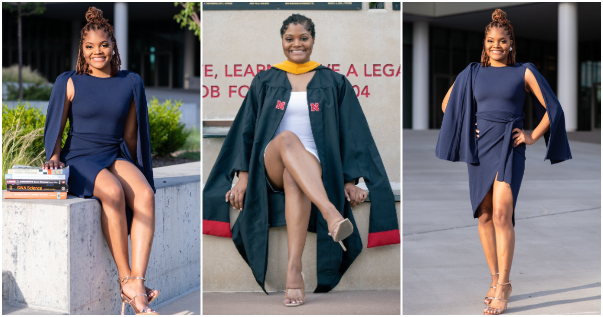 Black lady bags Engineering degree
