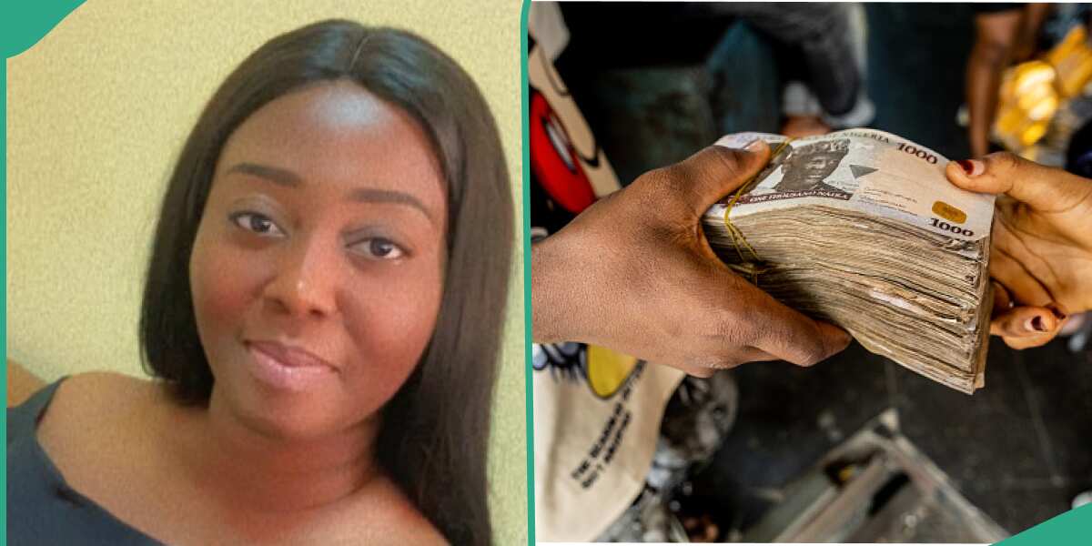 Lady who received N20 million from a company.