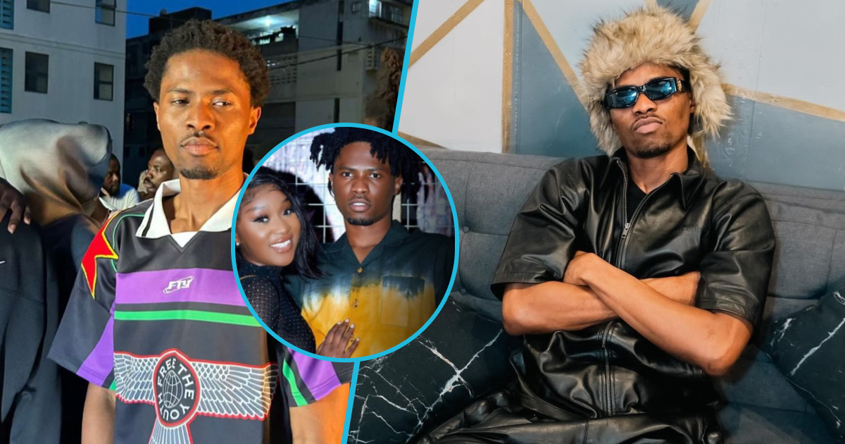 Efia Odo: Kwesi Arthur avoids question about his past relationship, says he is married now