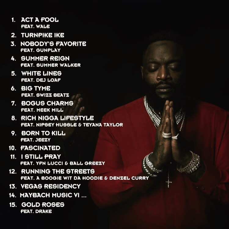 Rick Ross New Album "Port of Miami 2" tracklist, official audio and