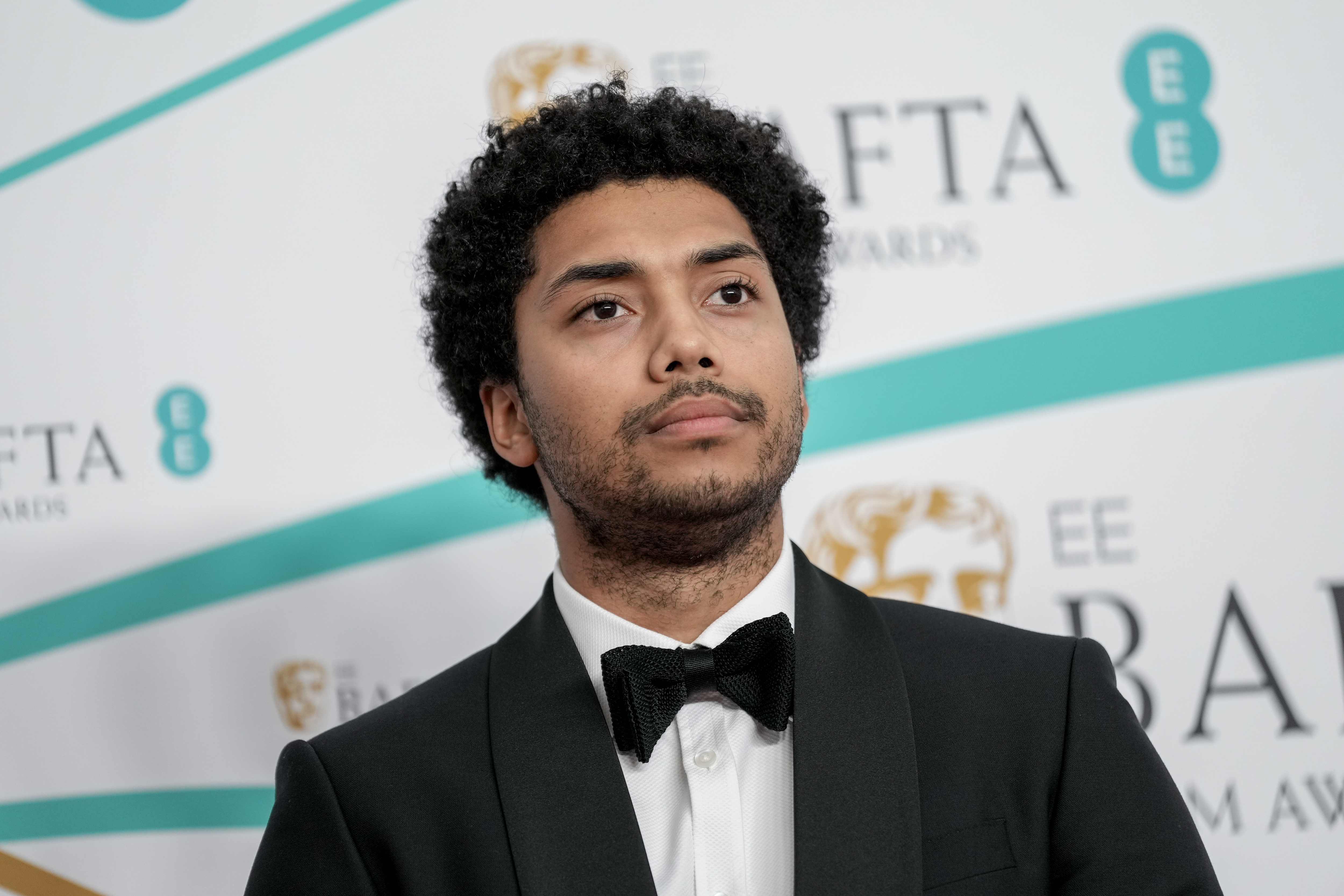 Chance Perdomo attends the EE BAFTA Film Awards at The Royal Festival Hall