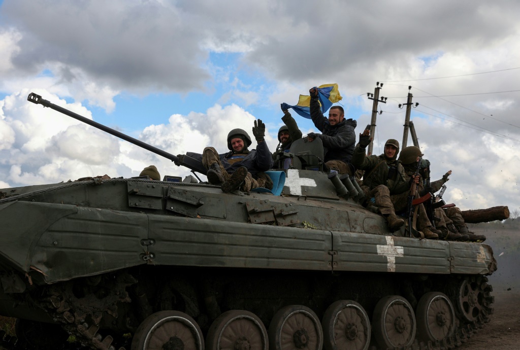 Ukraine's forces have wrested Russian troops out of a string of towns and villages in the east and in the south
