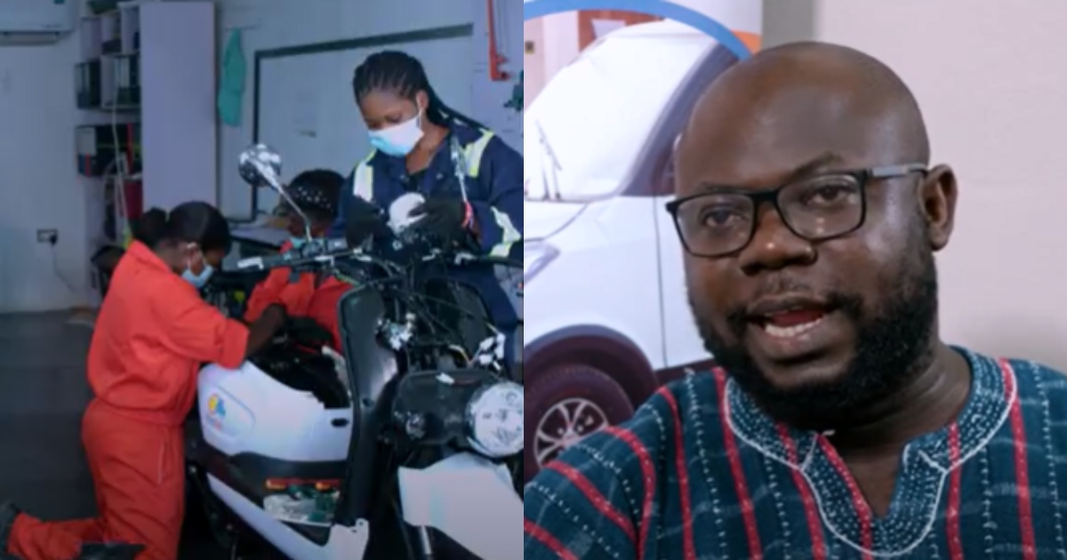 Jorge Appiah: Ghanaian man Invents Taxis which run on Electric Energy and has 80% of his Staff Being Women