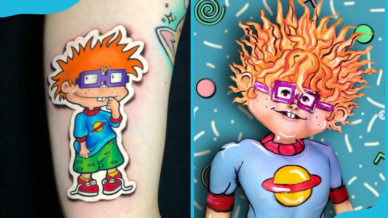 Chuckie Finster of Rugrats