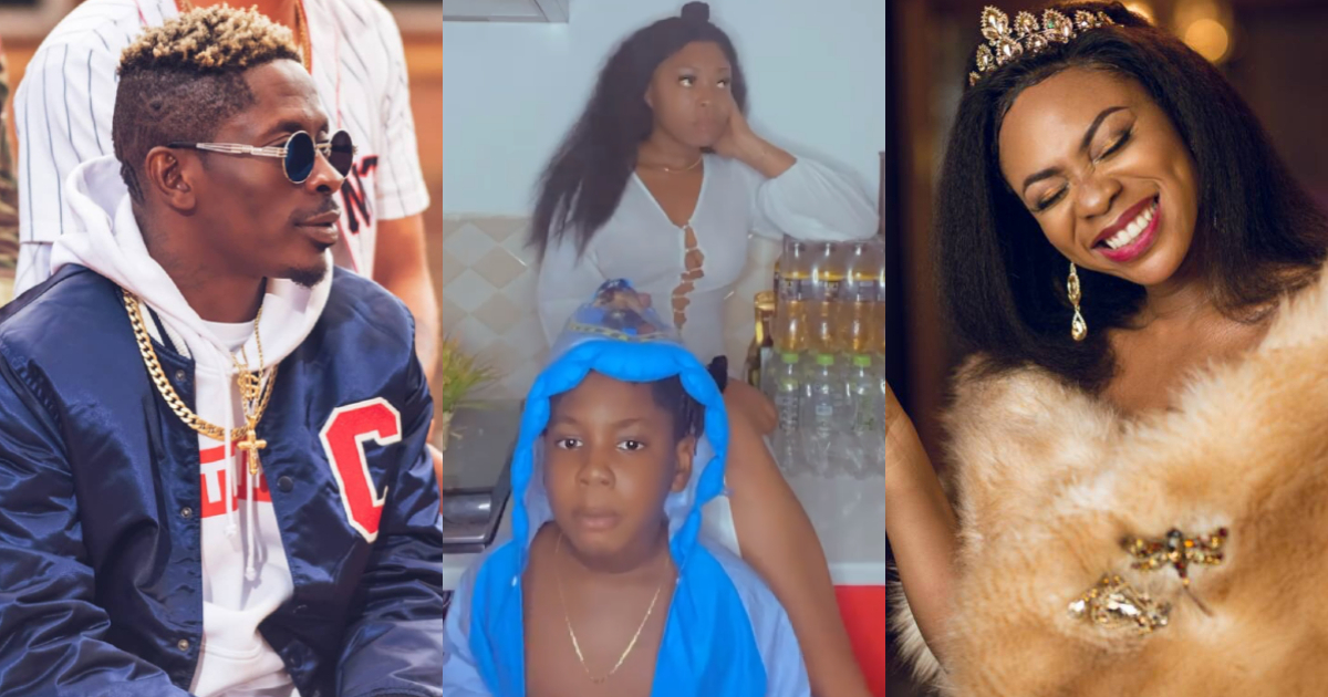 Majesty: Shatta Wale’s son Forgets Script Shooting Advert with Michy; Looks Nervous in new Video