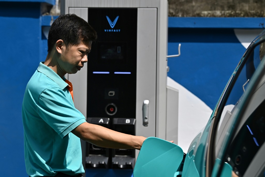 VinFast faces a challenge of selling electric vehicles in a country where charging infrastructure is underdeveloped