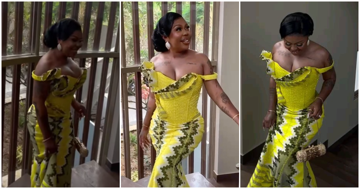 "Congratulations": Afia Schwar reportedly remarries in 'secret' wedding, Tracey Boakye, others react to videos