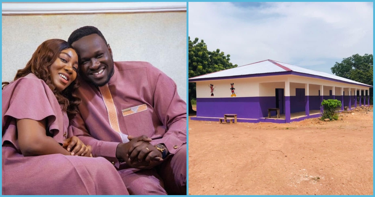 Pastor Elvis Agyemang builds three school blocks for two deprived communities in Ghana