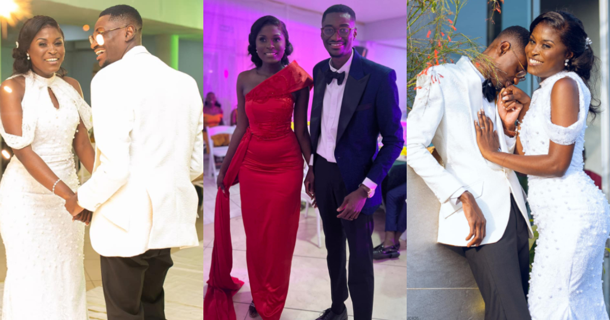 “It ended in praise”: GH couple who met on Facebook marry in beautiful wedding; photos pop up