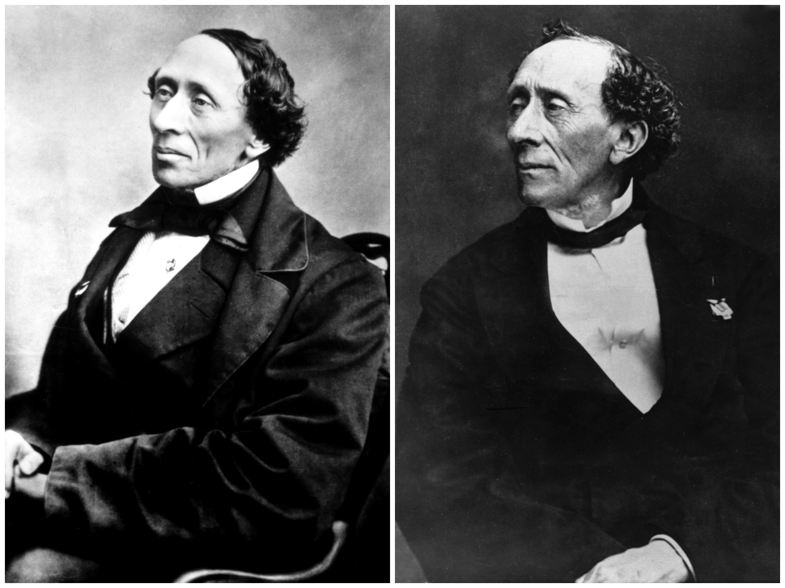 Portraits of Hans Christian Andersen