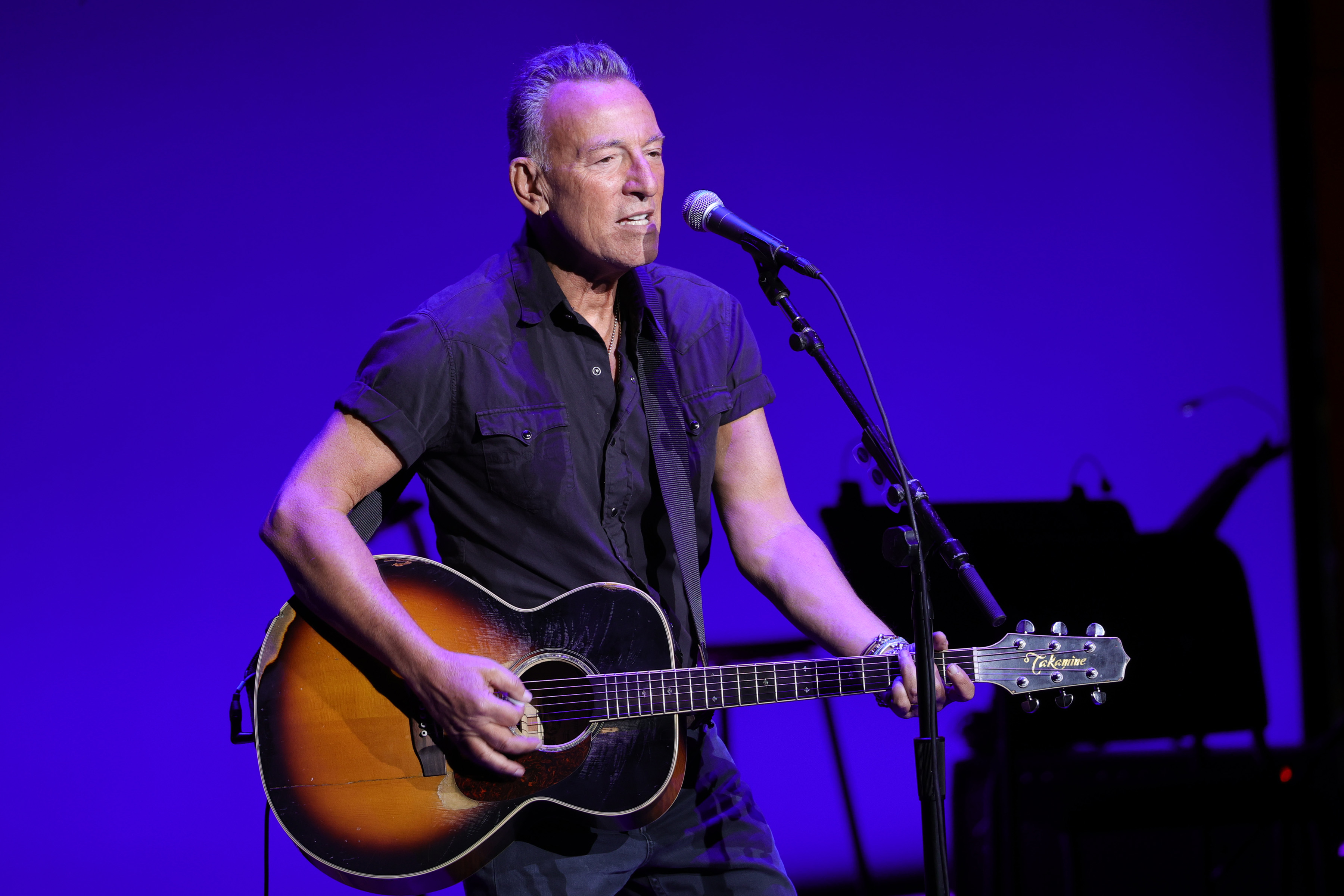 Bruce Springsteen performs onstage during the 15th Annual Stand Up
