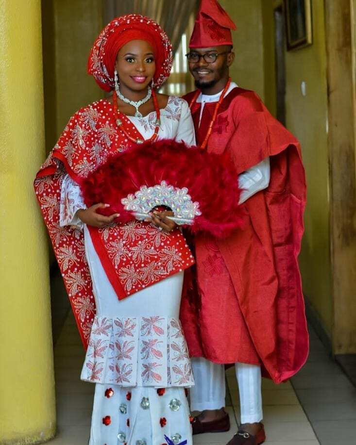 aso oke for yoruba traditional wedding