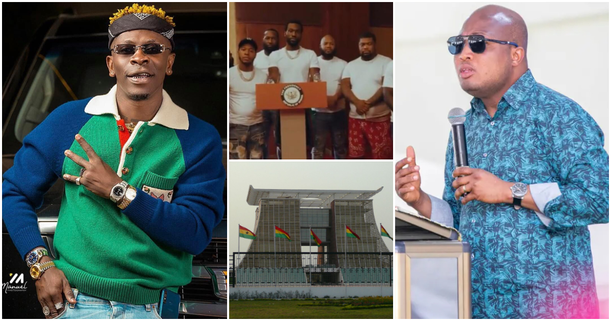 Meek Mill: Shatta Wale, Ablakwa, and many netizens react to rapper's video shoot at Jubilee House