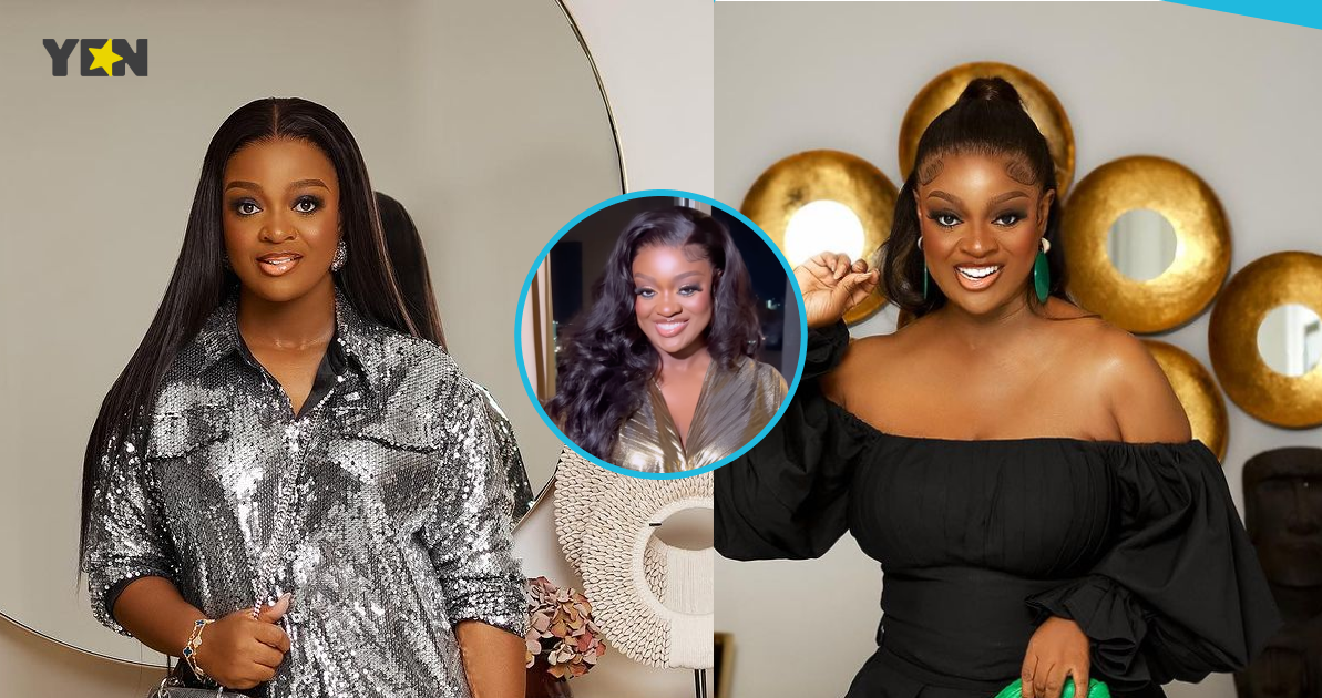 Jackie Appiah flaunts her wealth in Abidjan as she rocks a pleated dress and a GH¢65,000 bracelet to a party